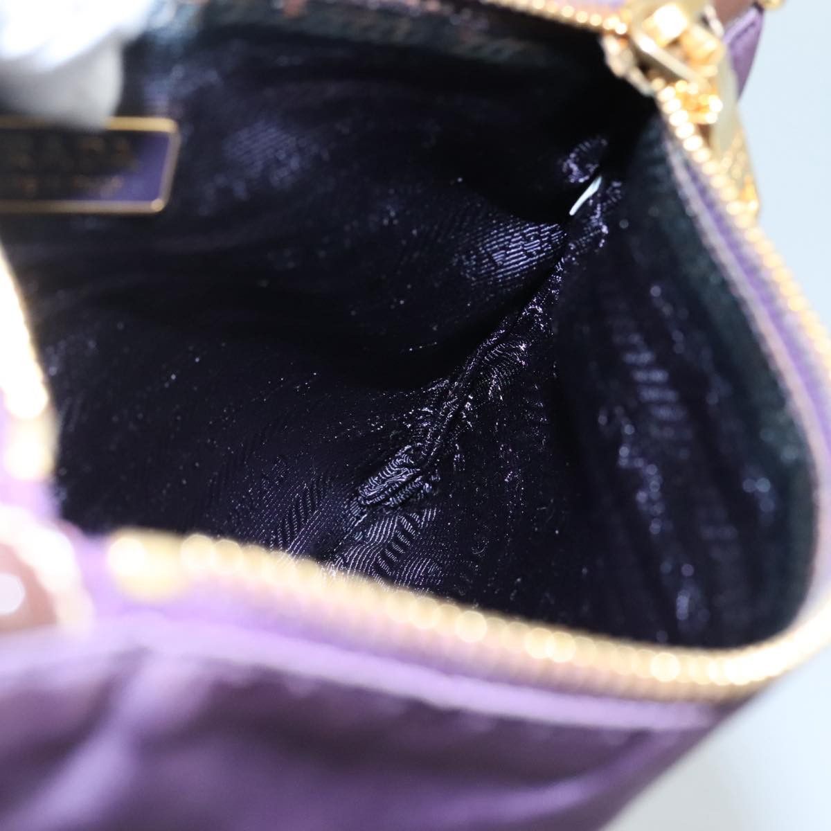 Prada Purple Synthetic Clutch Bag (Pre-Owned) Size ONE SIZE - 16 Thumbnail