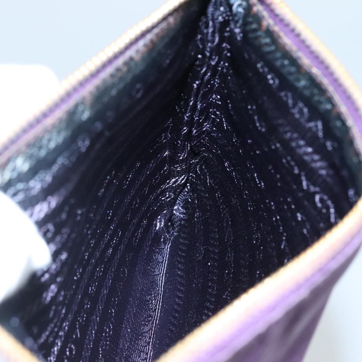 Prada Purple Synthetic Clutch Bag (Pre-Owned) Size ONE SIZE - 17 Thumbnail