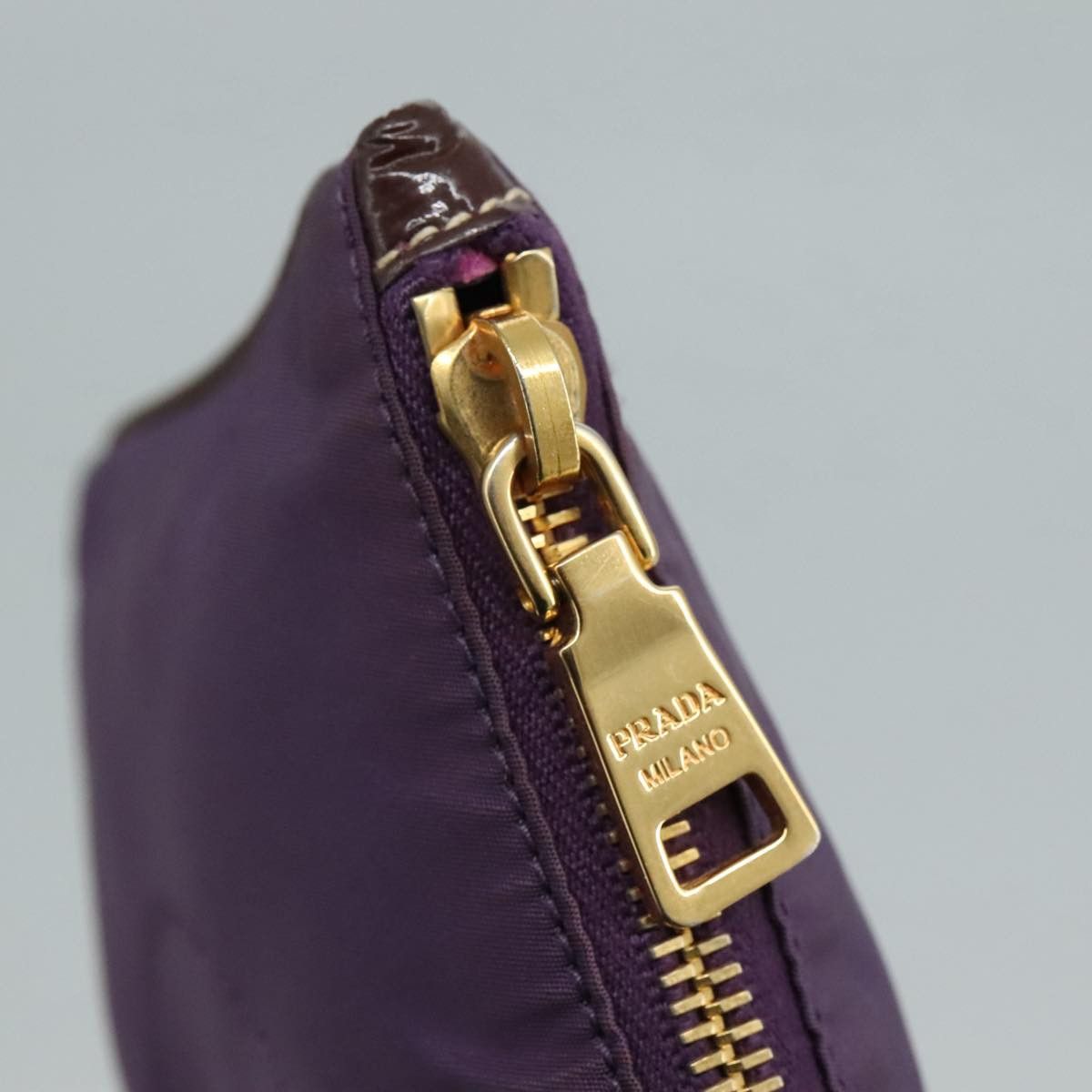 Prada Purple Synthetic Clutch Bag (Pre-Owned) Size ONE SIZE - 10 Thumbnail