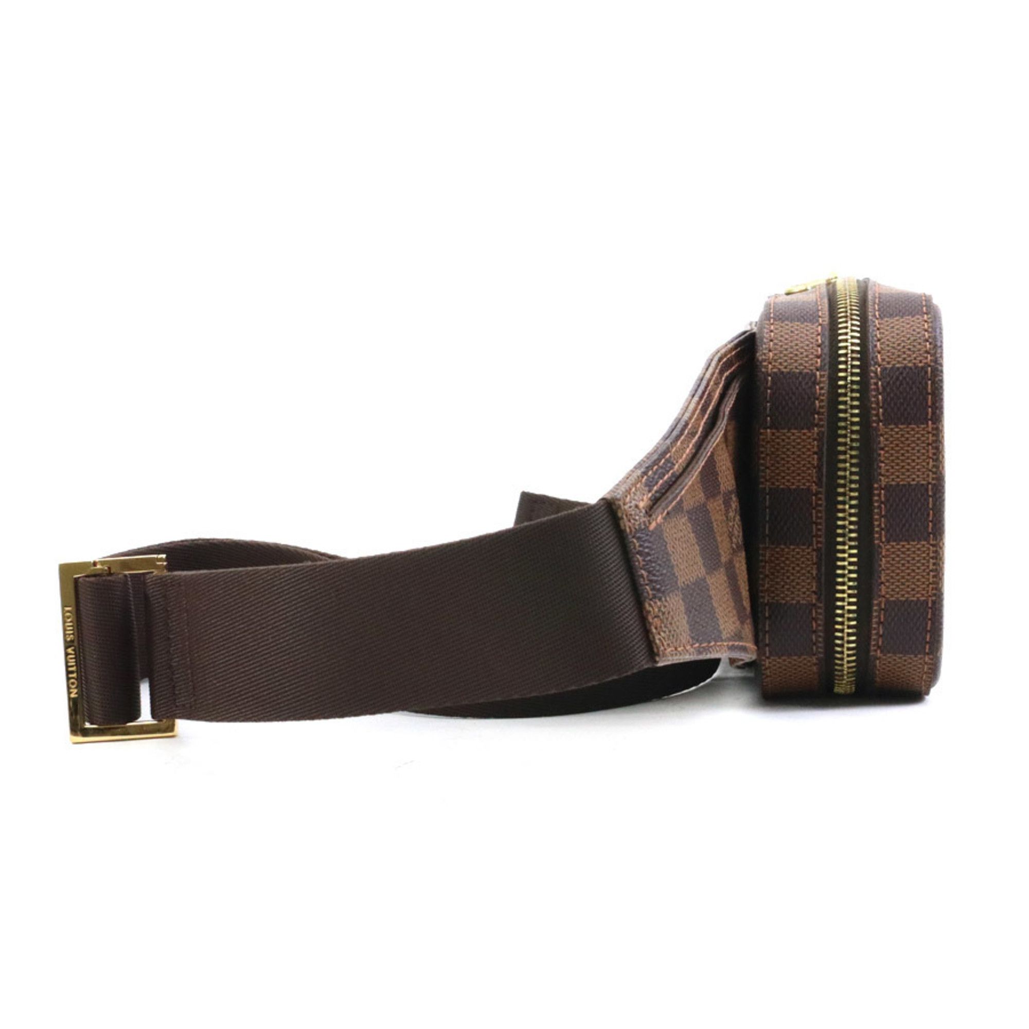 Louis Vuitton Louis Vuitton Body Bag Waist Damier Geronimos Canvas Brown Gold Men's N51994 e59952a Size ONE SIZE - 2 Thumbnail