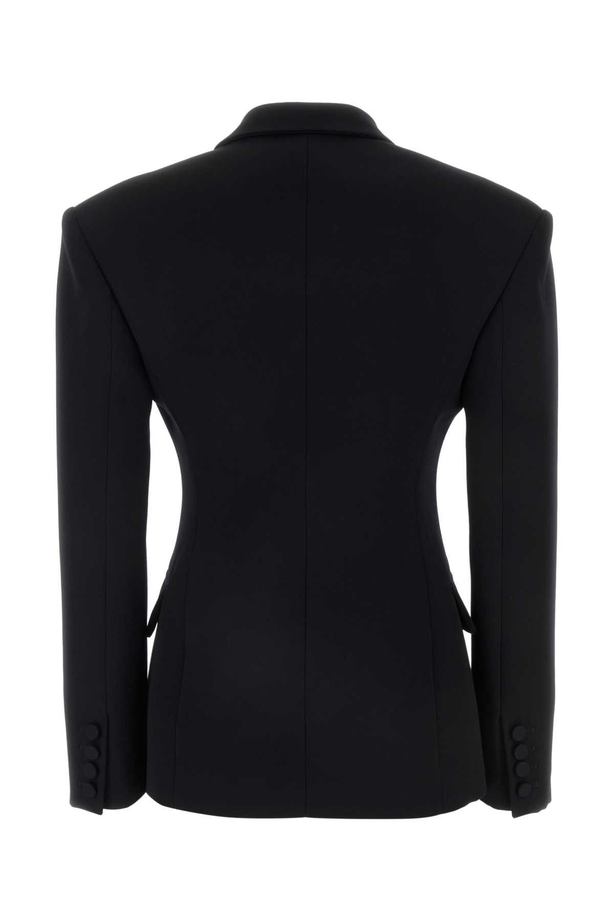 Valentino Black Wool Blazer Size S / US 4 / IT 40 - 2 Thumbnail