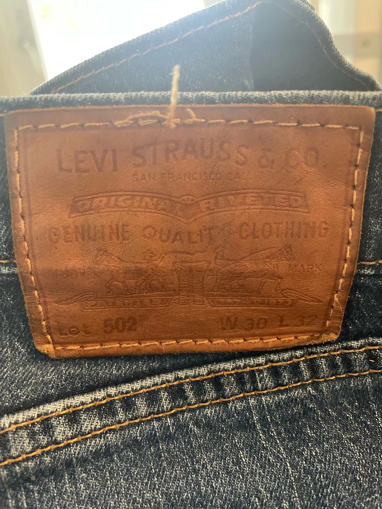 Levi's Levi's Orginal Rivited Jeans Size US 30 / EU 46 - 2 Thumbnail