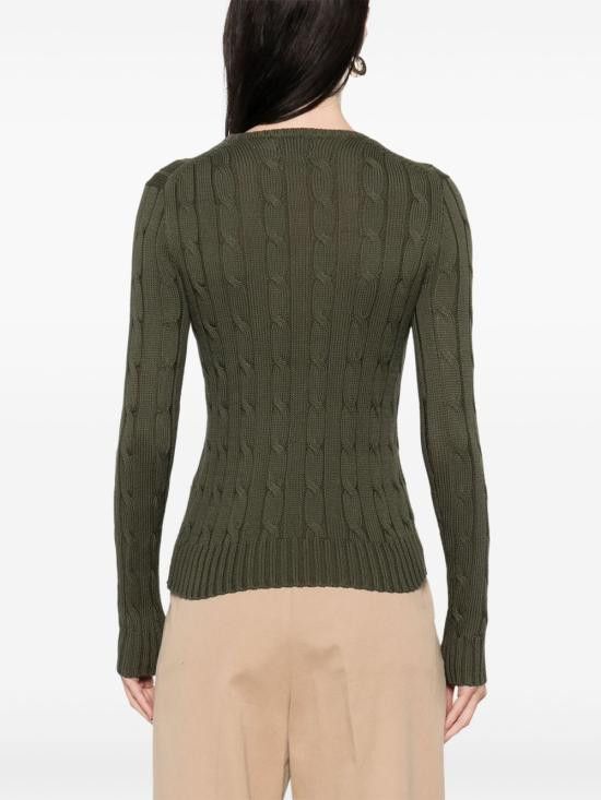 Ralph Lauren RALPH LAUREN Women Sweater 211891640 030 Green Size XL / US 12-14 / IT 48-50 - 2 Thumbnail