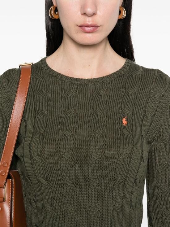 Ralph Lauren RALPH LAUREN Women Sweater 211891640 030 Green Size XL / US 12-14 / IT 48-50 - 5 Thumbnail