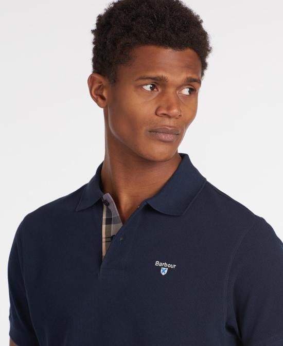 Barbour BARBOUR Men Polo Shirts MML0012 MMLNY31 Blue Size US L / EU 52-54 / 3 - 3 Thumbnail