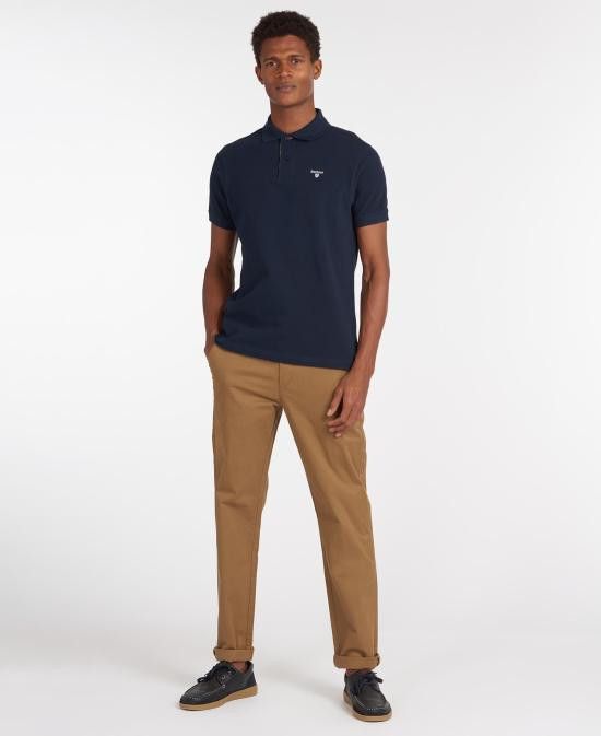 Barbour BARBOUR Men Polo Shirts MML0012 MMLNY31 Blue Size US L / EU 52-54 / 3 - 5 Thumbnail