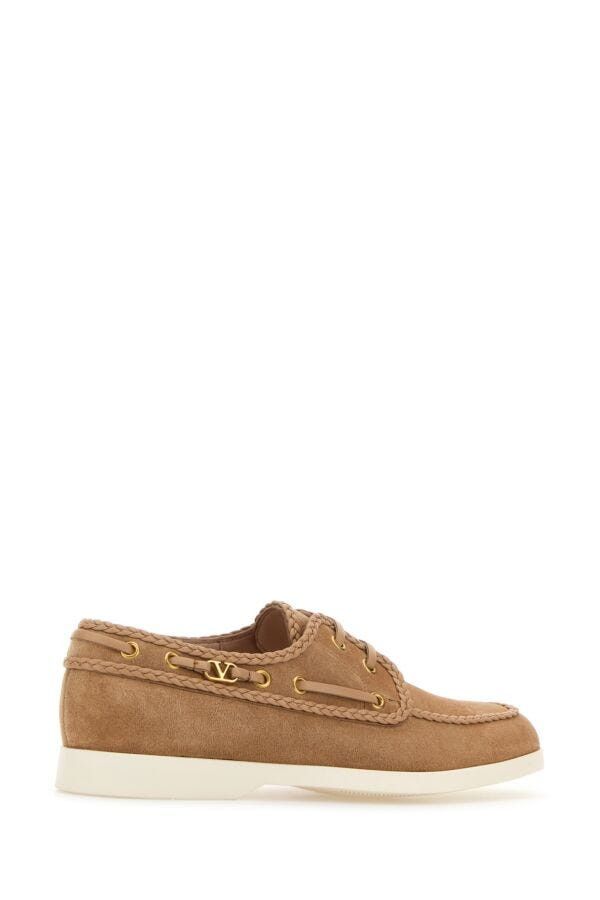 Valentino Skin Pink Suede Loafers Size US 11 / IT 41 - 5 Thumbnail