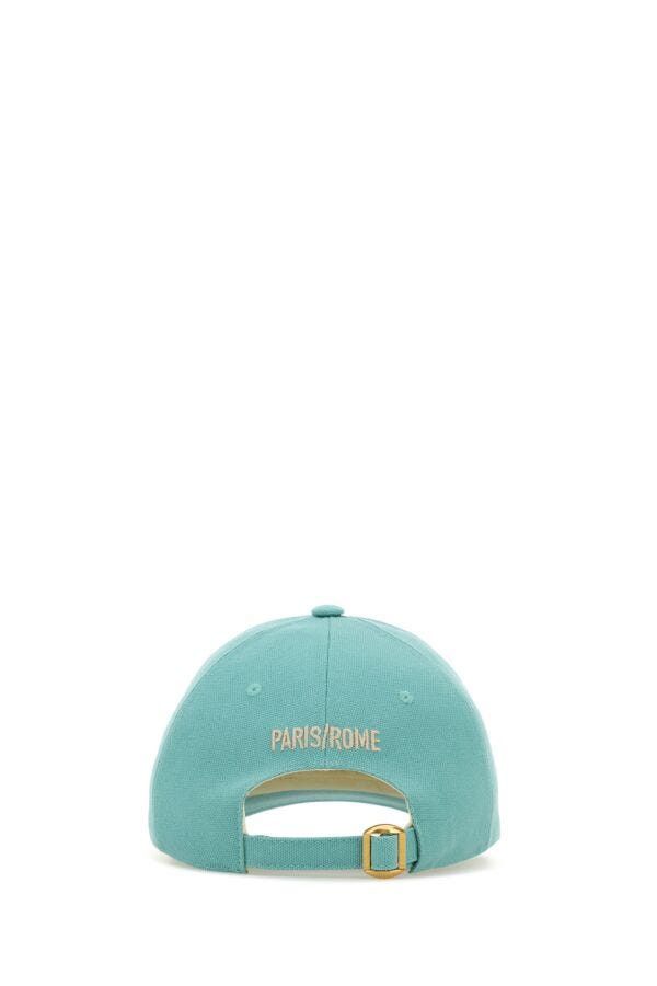 Valentino Light Blue Cotton Baseball Cap Size ONE SIZE - 5 Thumbnail