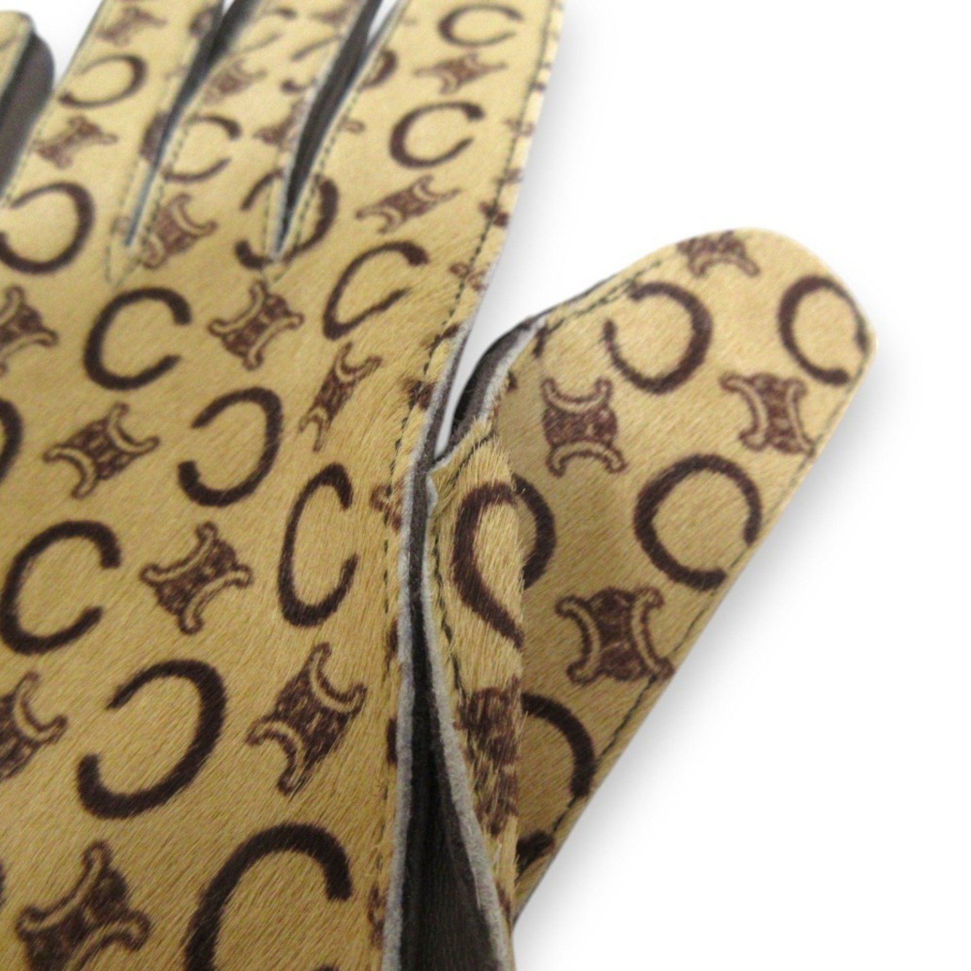 Celine Céline Macadam gloves Size ONE SIZE - 3 Thumbnail