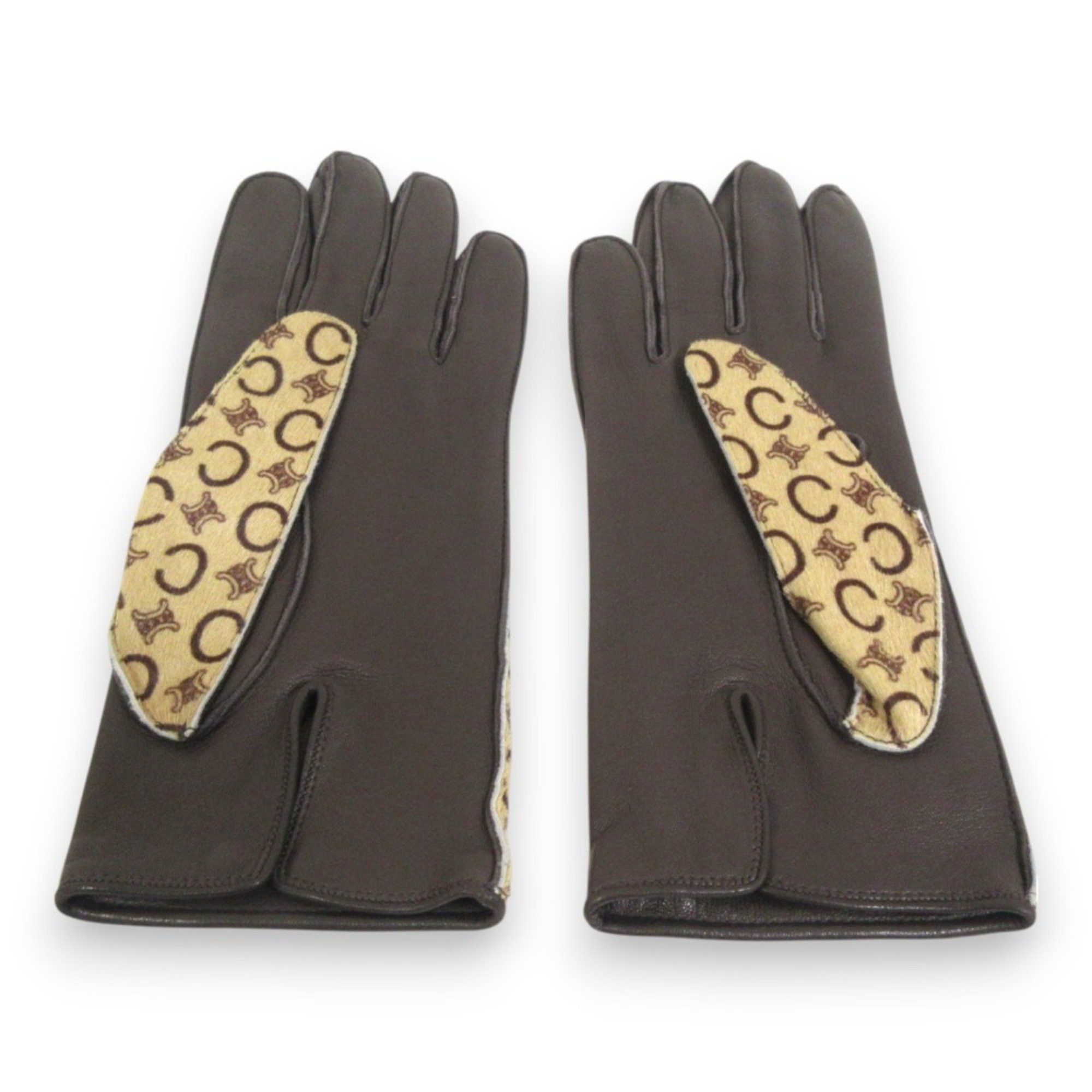 Celine Céline Macadam gloves Size ONE SIZE - 2 Thumbnail