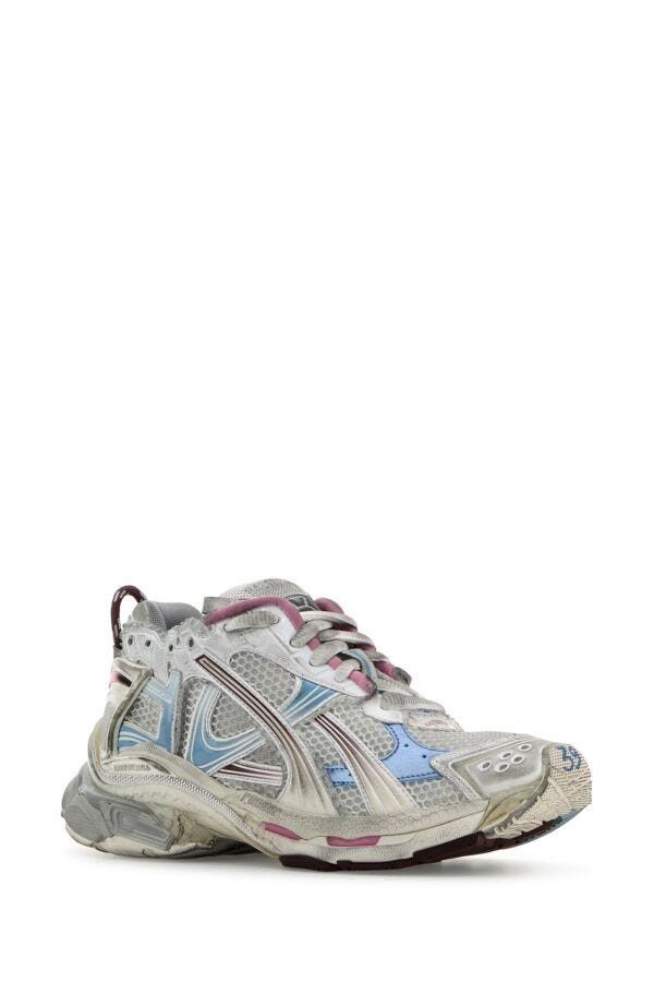 Balenciaga Multicolor Runner Sneakers Size US 6 / IT 36 - 4 Thumbnail