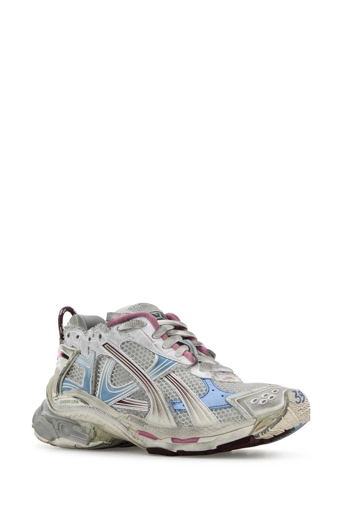 Balenciaga Multicolor Runner Sneakers Size US 7 / IT 37 - 2 Thumbnail