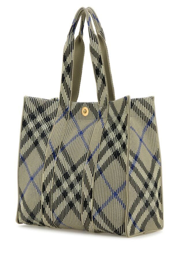 Burberry Ll Md Knit Tote Ch4 Size ONE SIZE - 4 Thumbnail