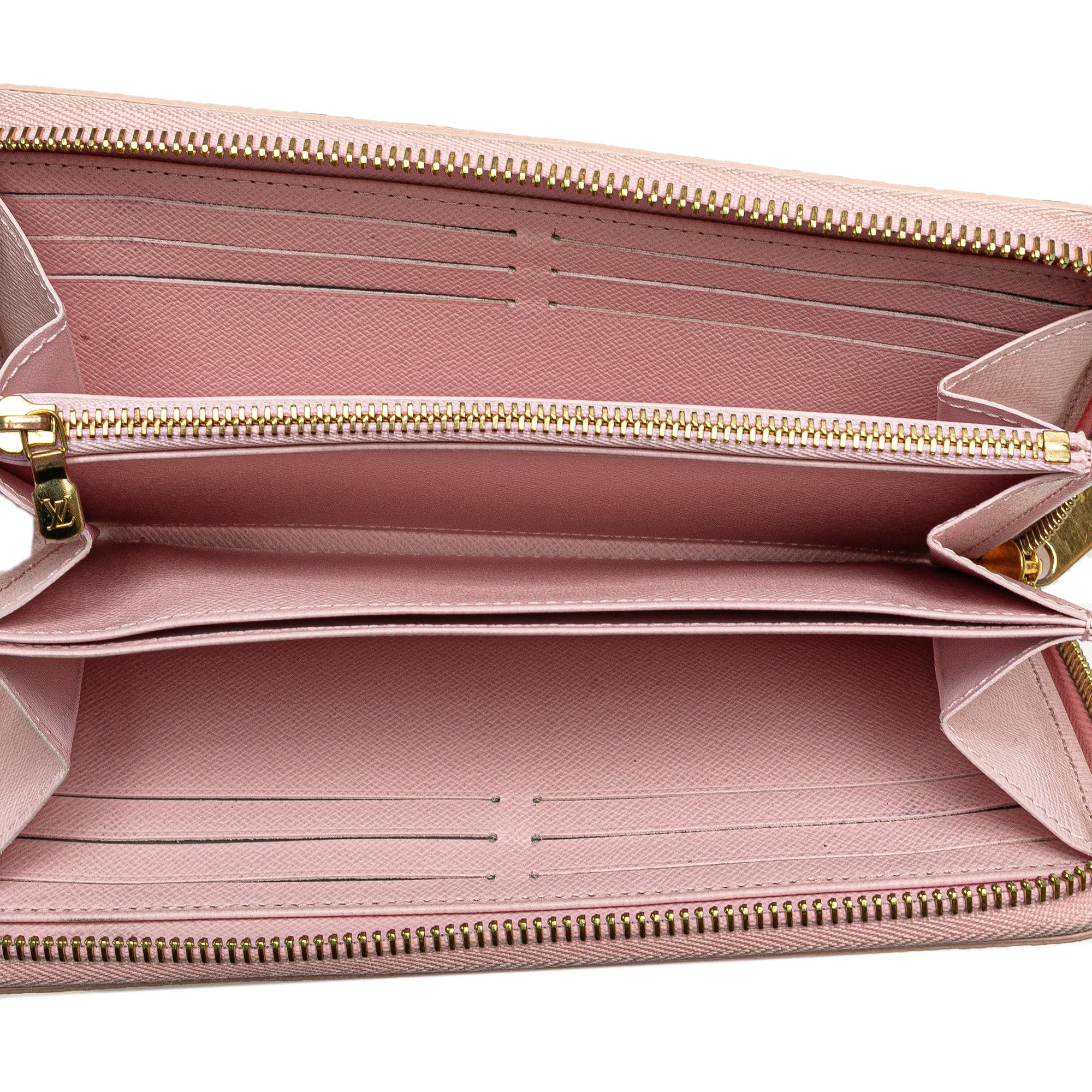 Louis Vuitton Louis Vuitton Monogram Giant By The Pool Zippy Wallet Pink Size ONE SIZE - 6 Thumbnail
