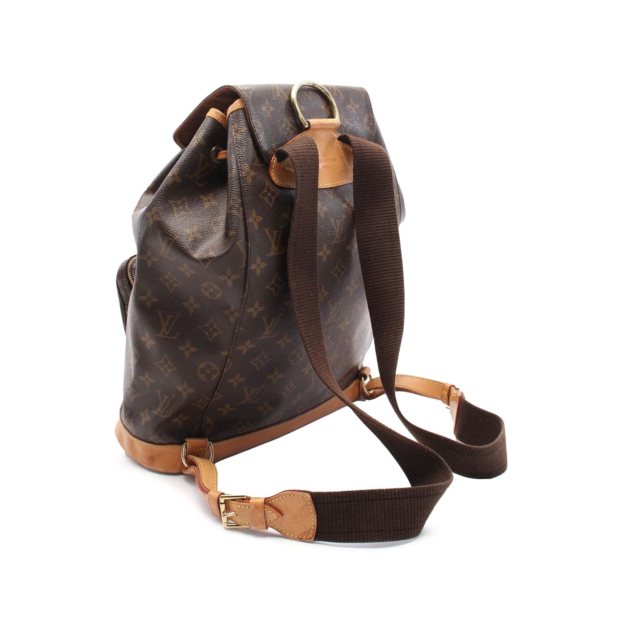 Louis Vuitton Louis Vuitton Monogram Montsouris GM Brown Size ONE SIZE - 2 Thumbnail
