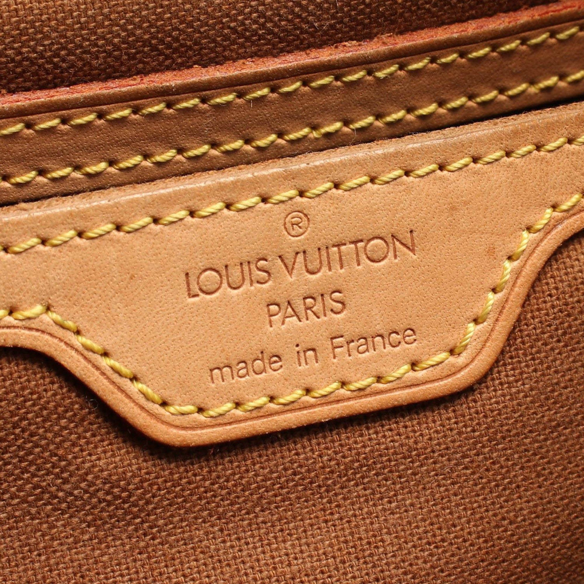 Louis Vuitton Louis Vuitton Monogram Montsouris GM Brown Size ONE SIZE - 4 Thumbnail