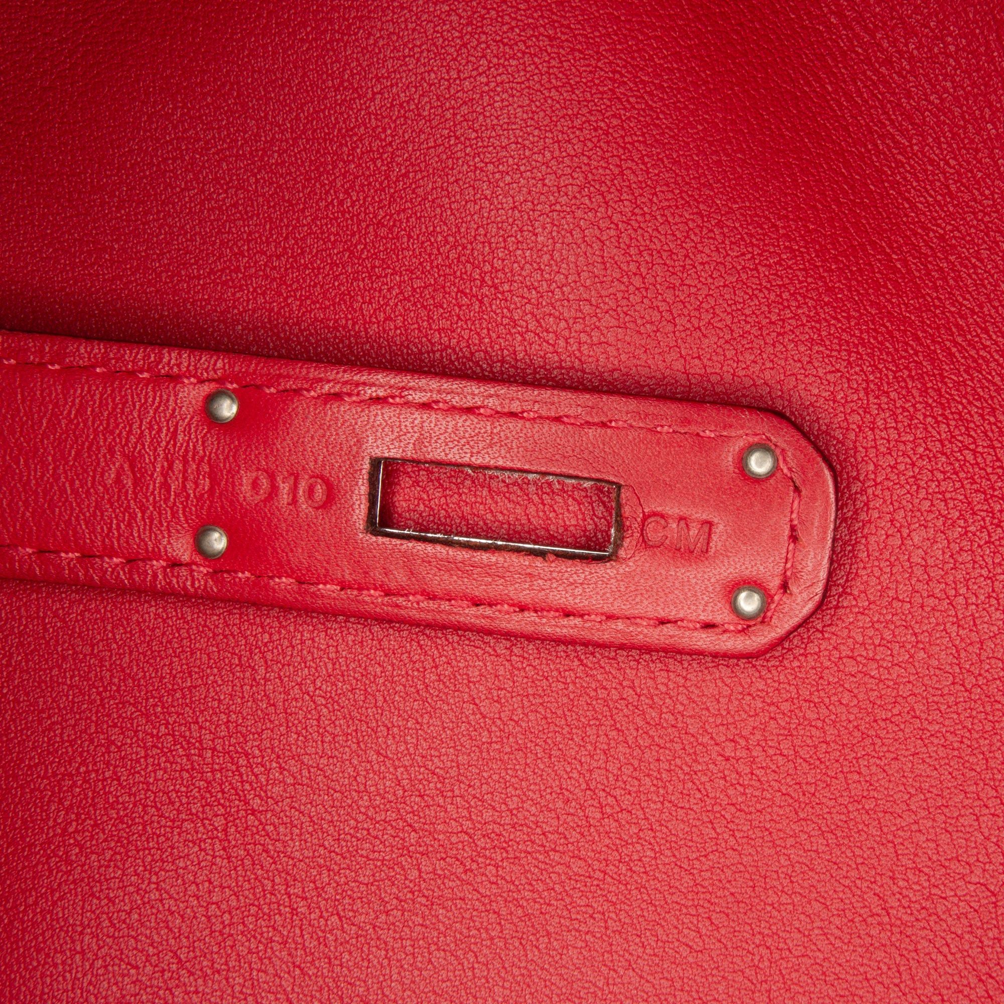 Hermes Hermès Swift Jypsiere 28 Red Size ONE SIZE - 8 Thumbnail