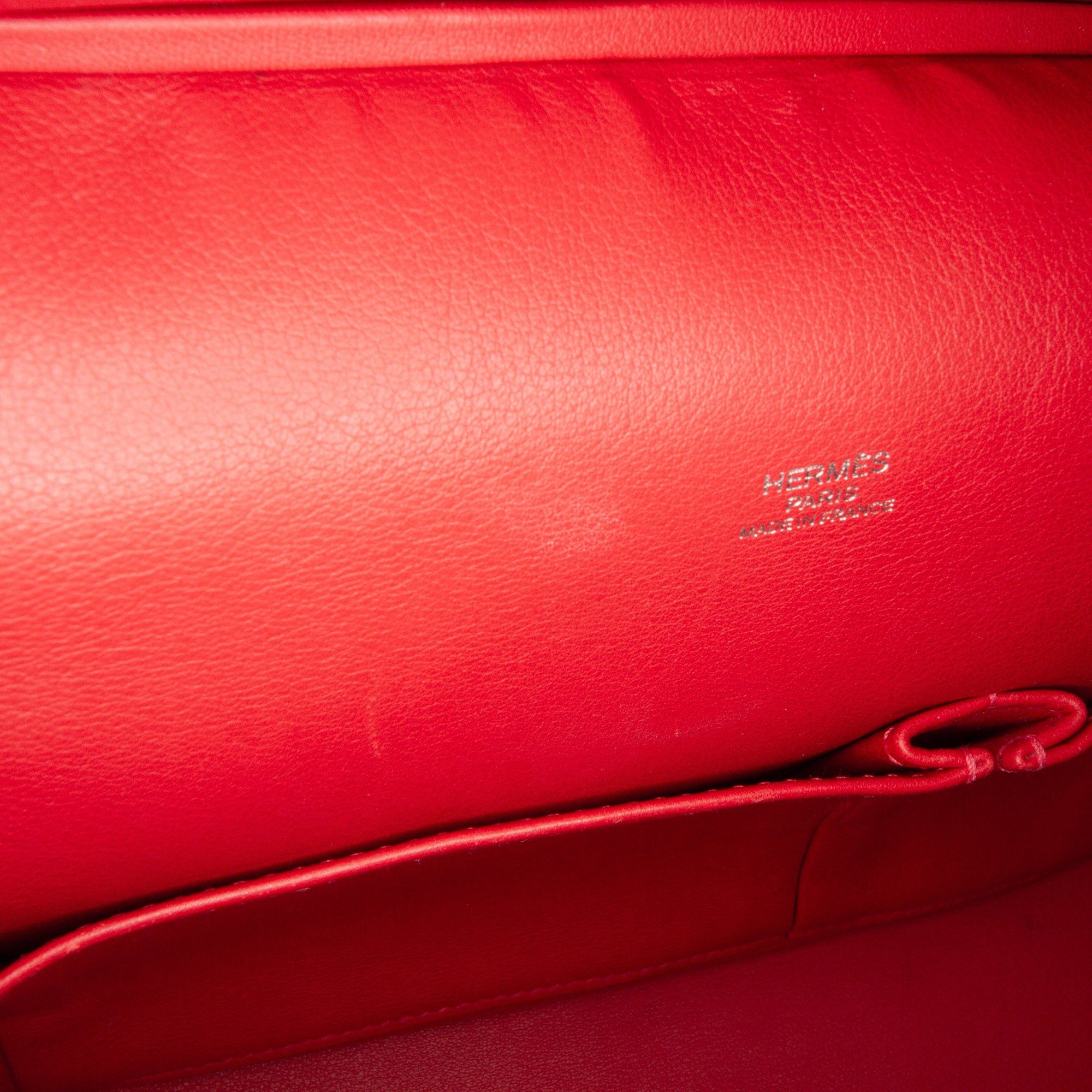 Hermes Hermès Swift Jypsiere 28 Red Size ONE SIZE - 6 Thumbnail