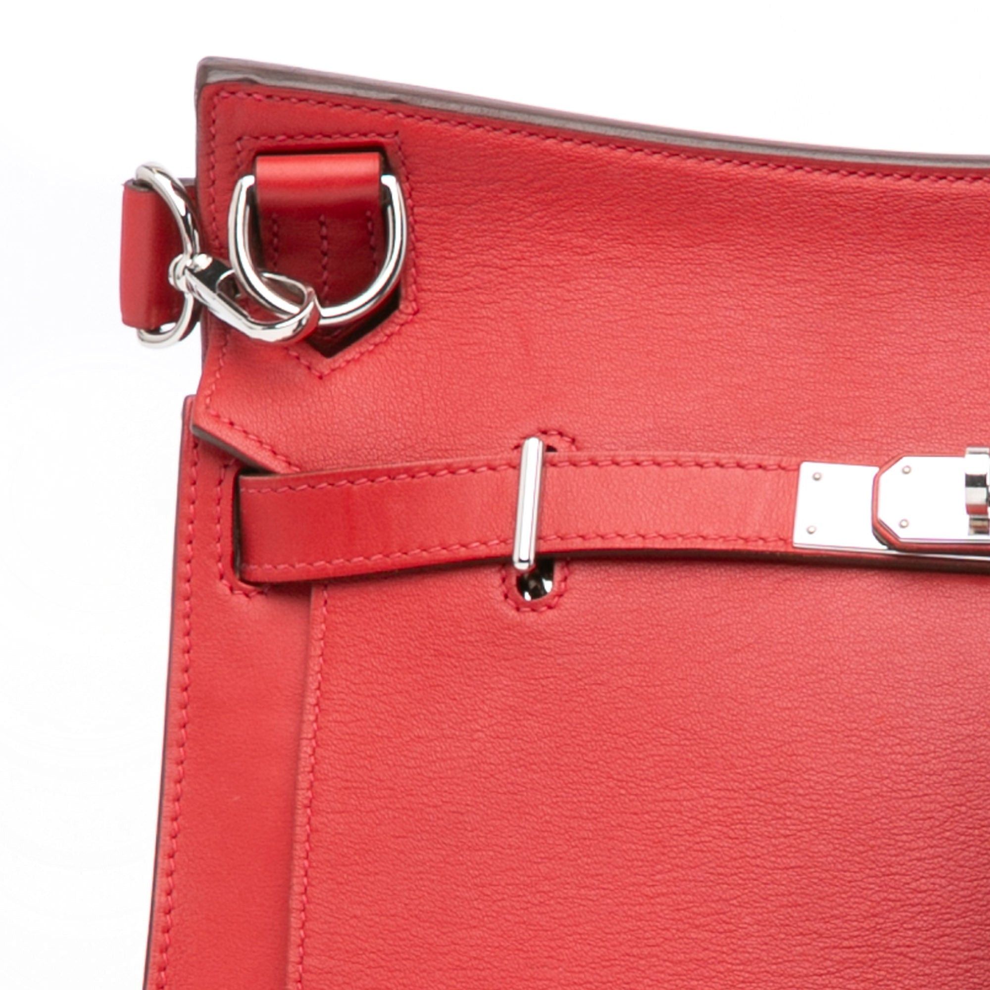 Hermes Hermès Swift Jypsiere 28 Red Size ONE SIZE - 9 Thumbnail