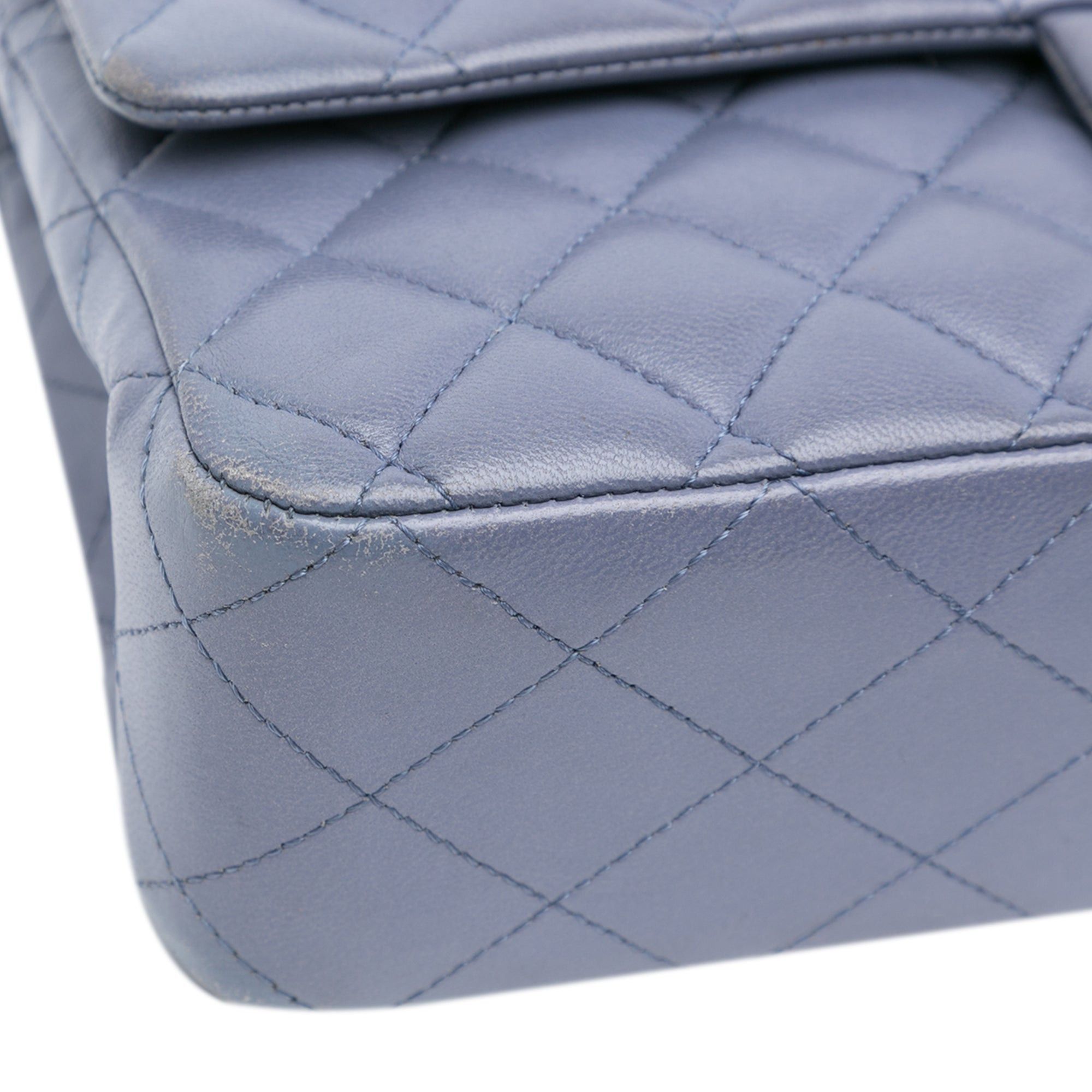 Chanel Chanel Medium Classic Lambskin Double Flap Purple Size ONE SIZE - 9 Thumbnail