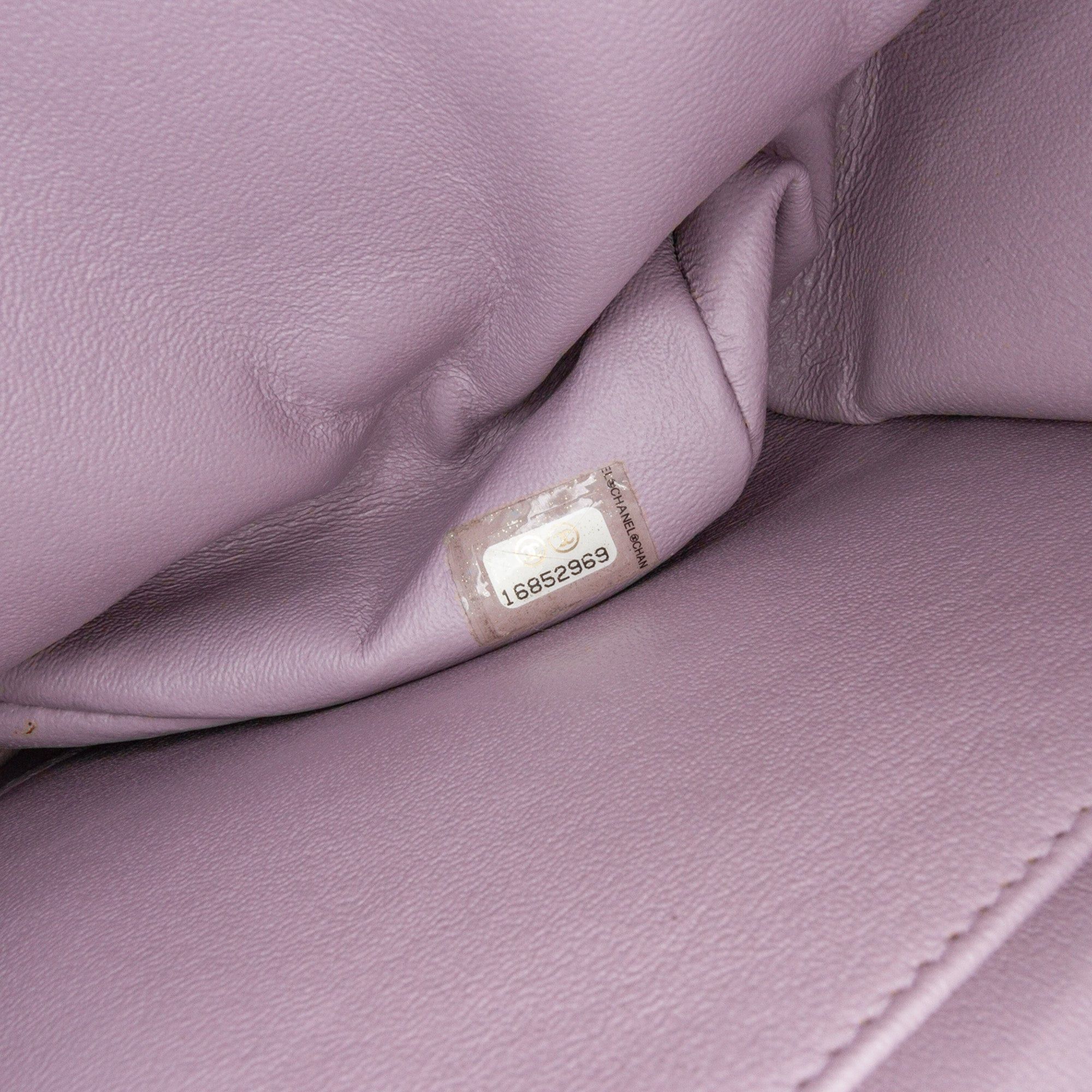 Chanel Chanel Jumbo Classic Lambskin Double Flap Purple Size ONE SIZE - 6 Thumbnail