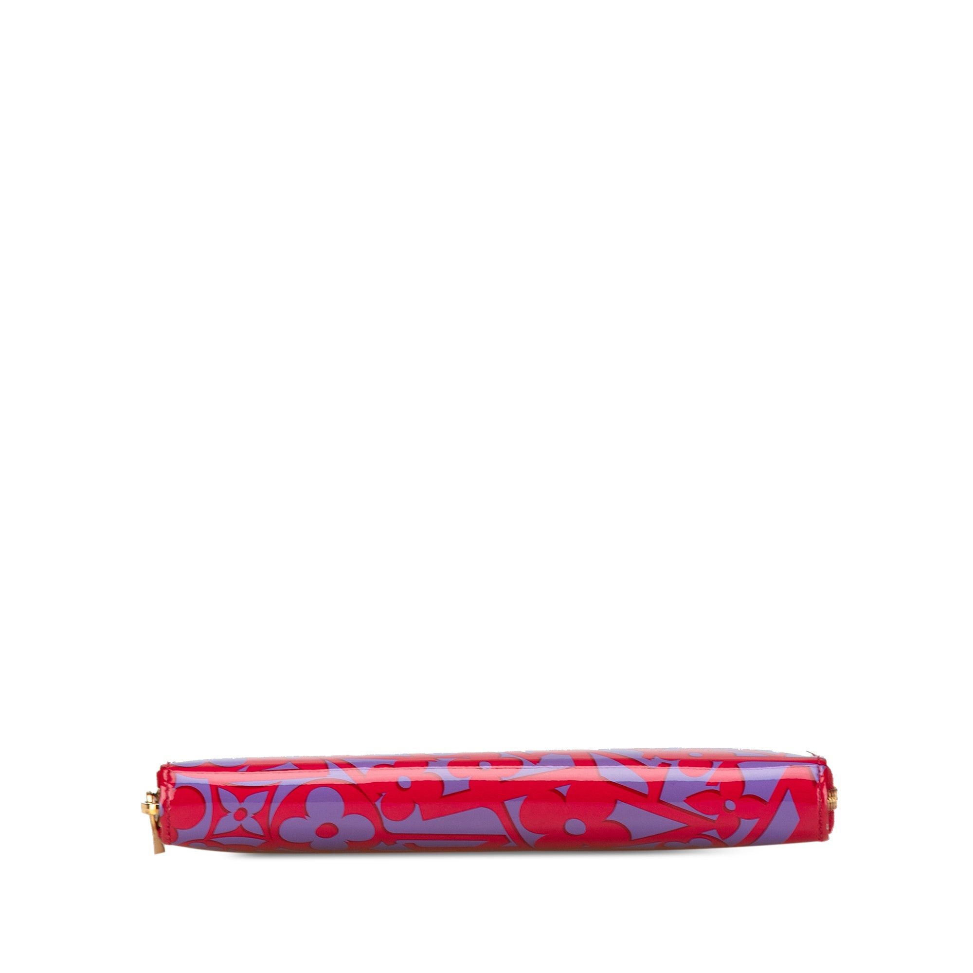 Louis Vuitton Louis Vuitton Monogram Vernis Sweet Zippy Wallet Pink Size ONE SIZE - 3 Thumbnail