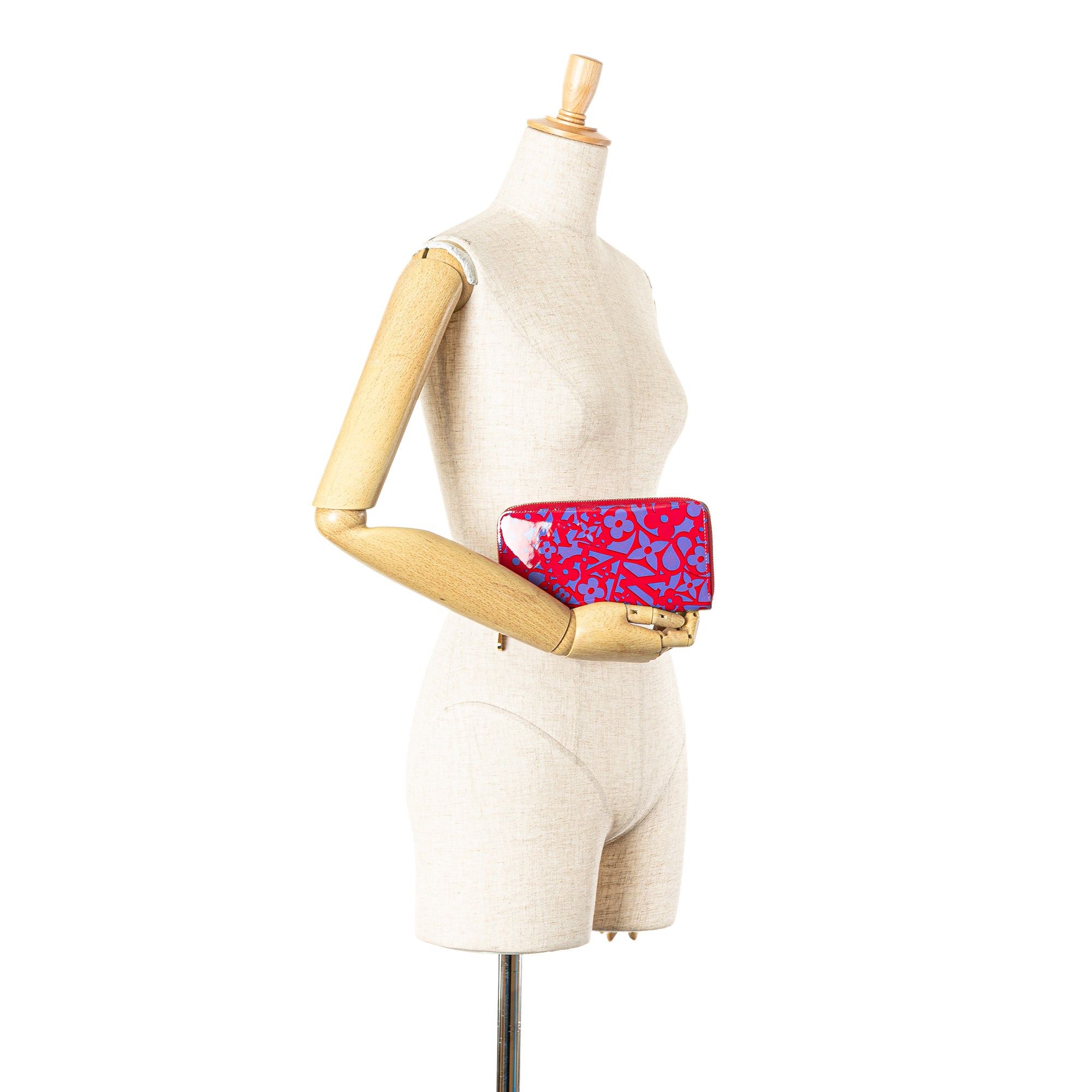 Louis Vuitton Louis Vuitton Monogram Vernis Sweet Zippy Wallet Pink Size ONE SIZE - 8 Thumbnail