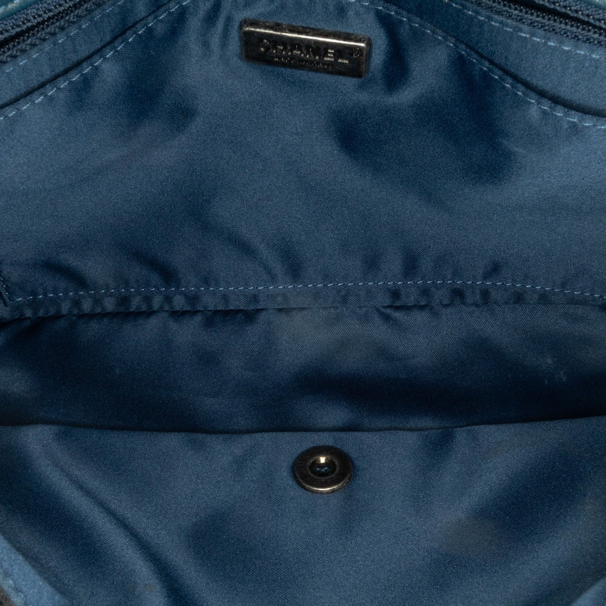 Chanel Chanel Paris Cuba Medium Sequin Coco Cuba Single Flap Blue Size ONE SIZE - 4 Thumbnail