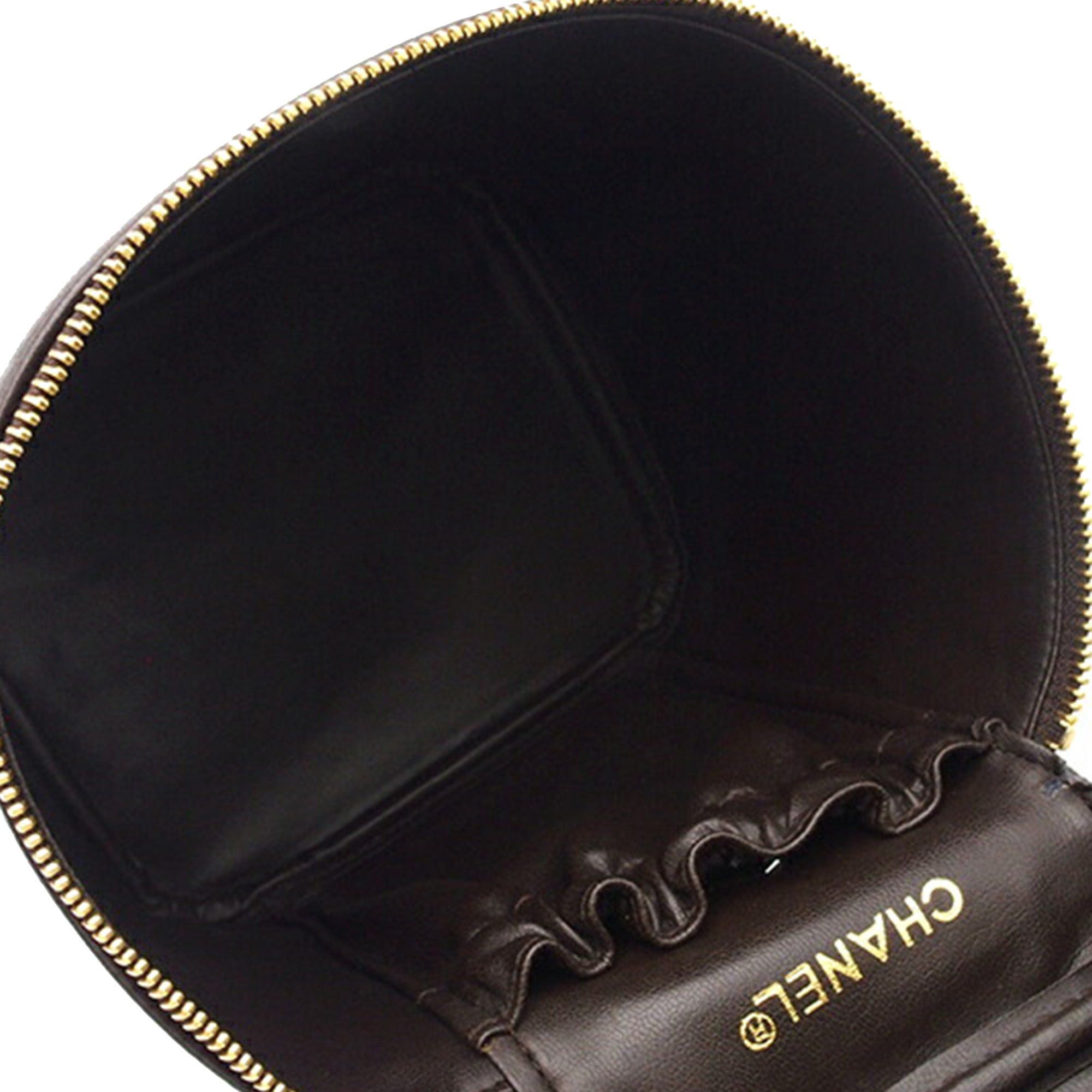 Chanel Chanel CC Lambskin Vanity Case Brown Size ONE SIZE - 4 Thumbnail