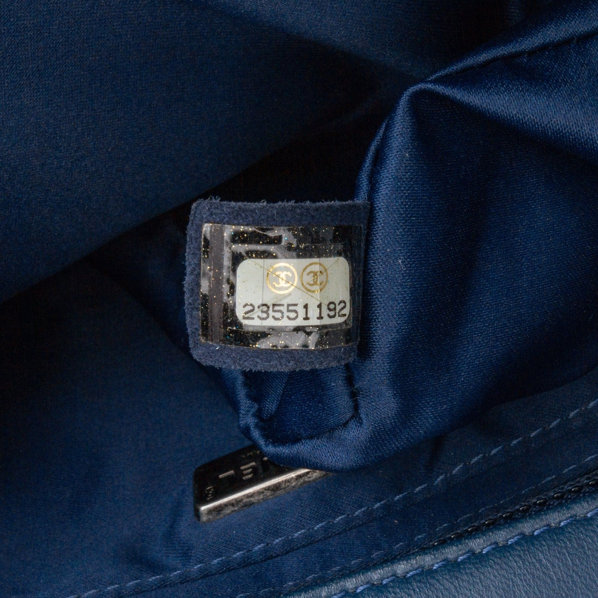 Chanel Chanel Paris Cuba Medium Sequin Coco Cuba Single Flap Blue Size ONE SIZE - 6 Thumbnail