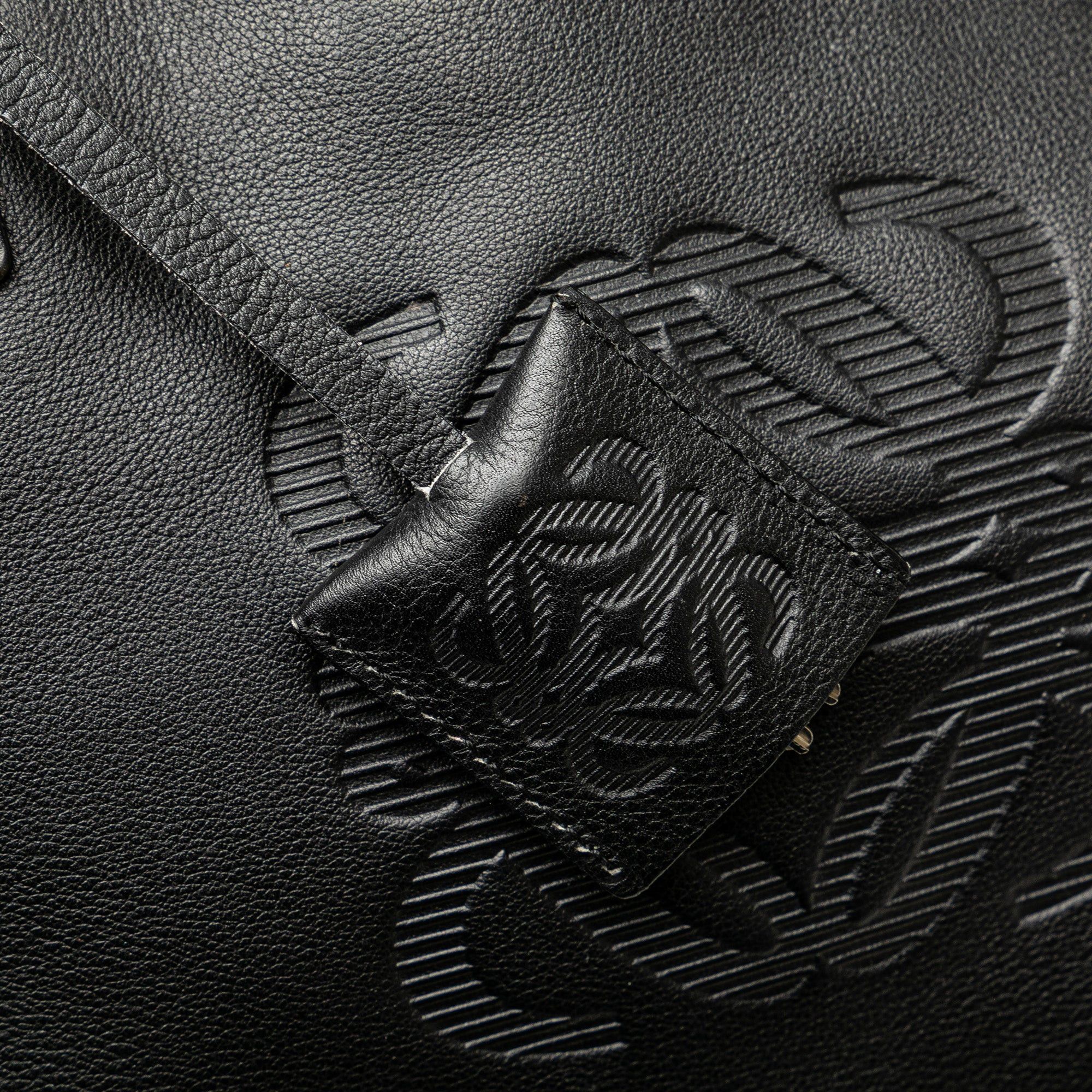 Loewe LOEWE Leather Fusta 28 Tote Black Size ONE SIZE - 8 Thumbnail