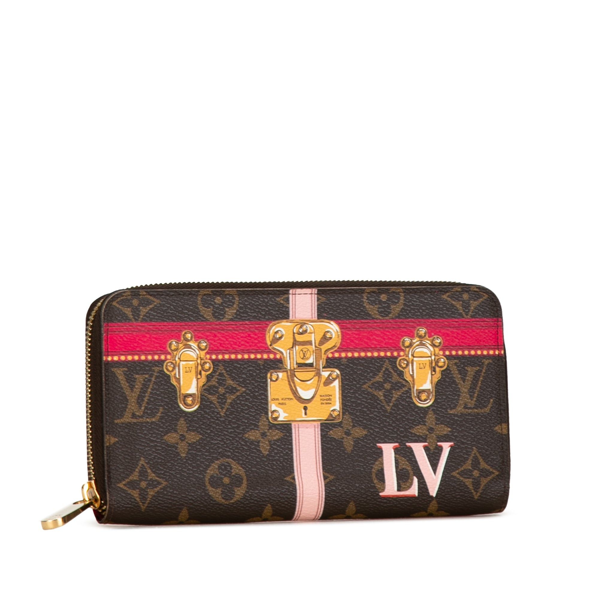 Louis Vuitton Louis Vuitton Monogram Summer Trunks Zippy Long Wallet Brown Size ONE SIZE - 2 Thumbnail