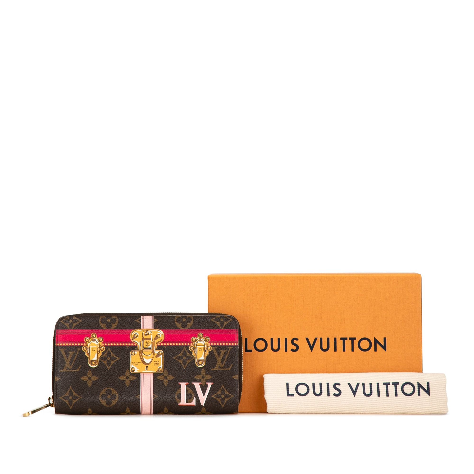 Louis Vuitton Louis Vuitton Monogram Summer Trunks Zippy Long Wallet Brown Size ONE SIZE - 14 Thumbnail