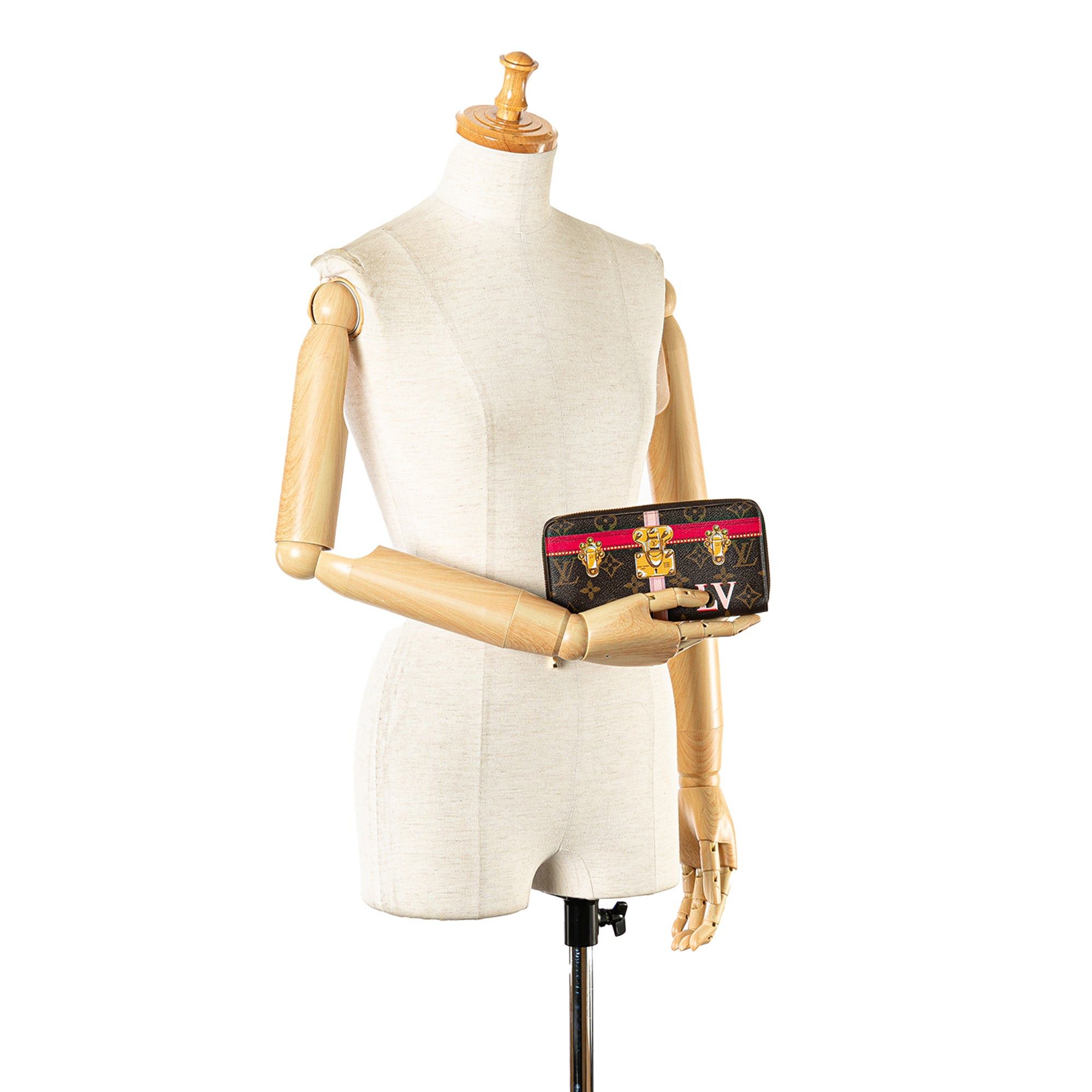 Louis Vuitton Louis Vuitton Monogram Summer Trunks Zippy Long Wallet Brown Size ONE SIZE - 13 Thumbnail