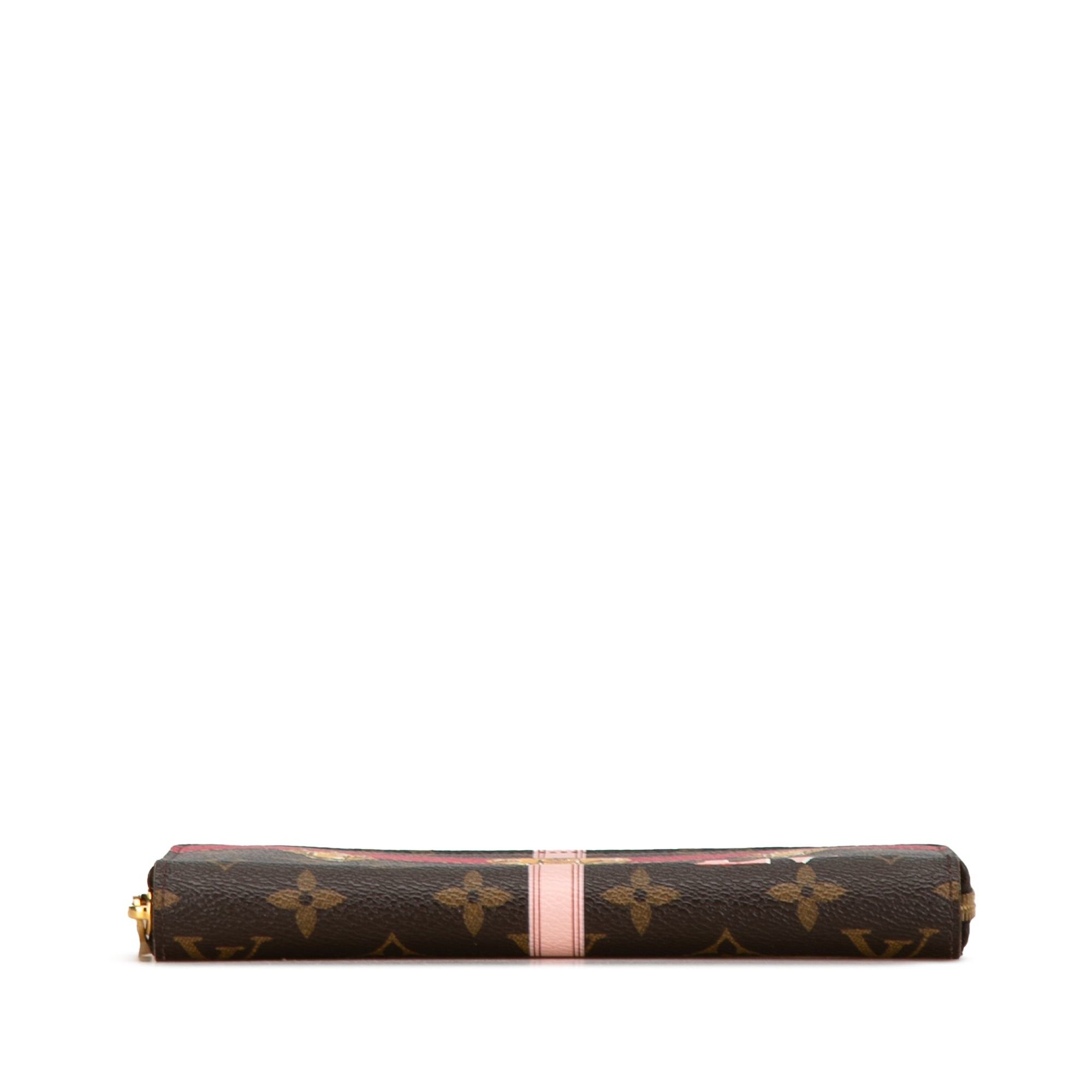 Louis Vuitton Louis Vuitton Monogram Summer Trunks Zippy Long Wallet Brown Size ONE SIZE - 4 Thumbnail