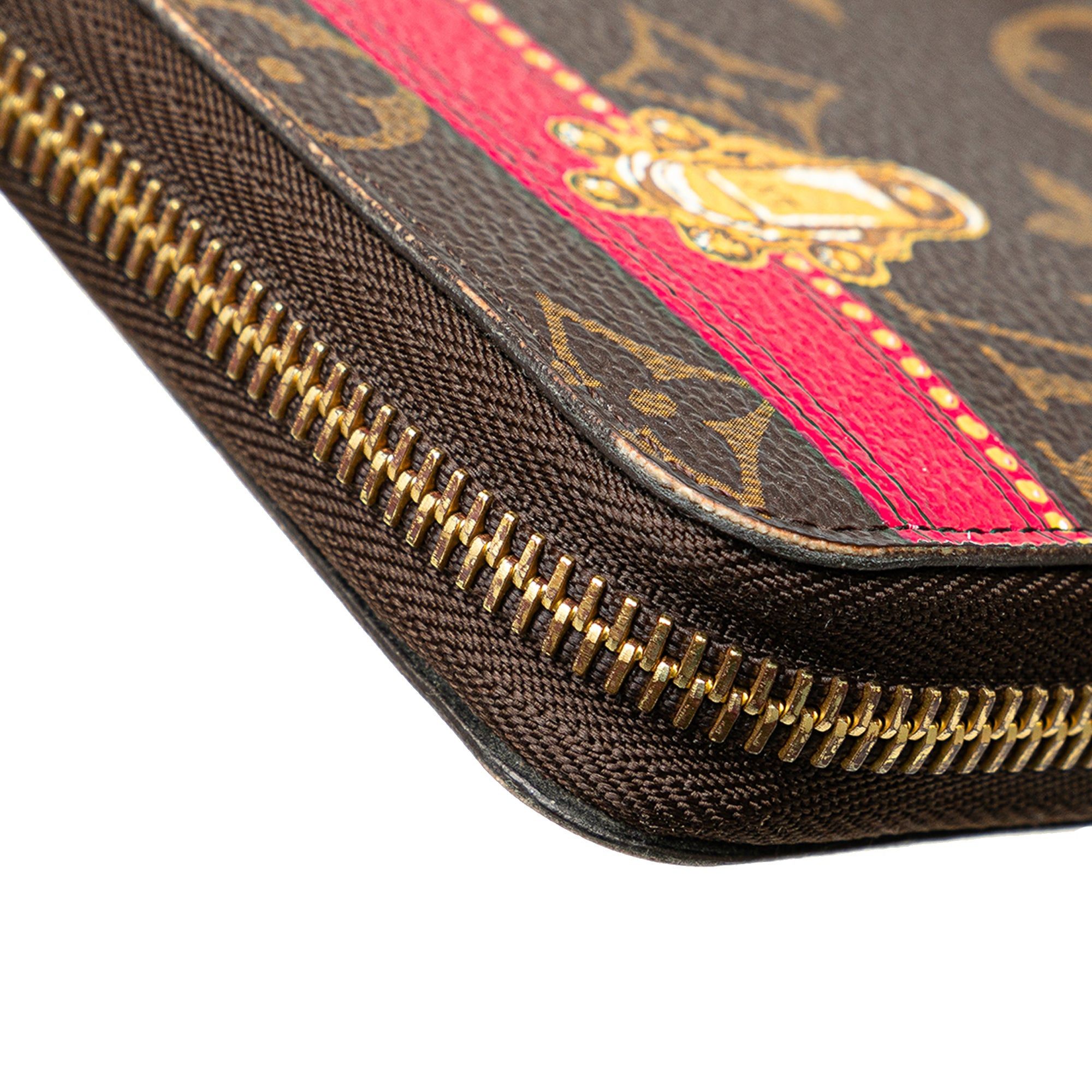 Louis Vuitton Louis Vuitton Monogram Summer Trunks Zippy Long Wallet Brown Size ONE SIZE - 12 Thumbnail