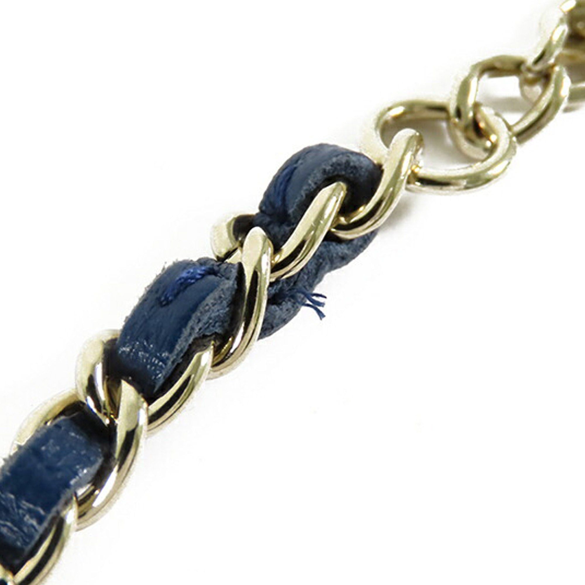 Chanel Chanel Mini Denim Mood Clutch with Chain Blue Size ONE SIZE - 10 Thumbnail