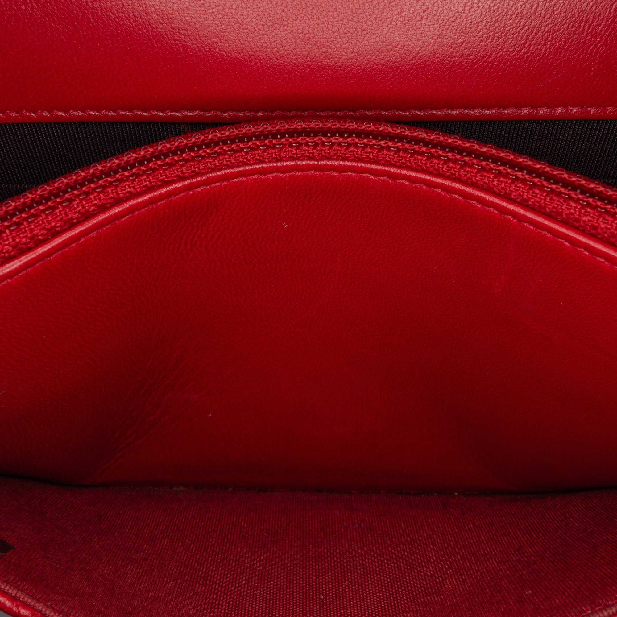Chanel Chanel Lambskin Elegant CC Wallet On Chain Red Size ONE SIZE - 7 Thumbnail