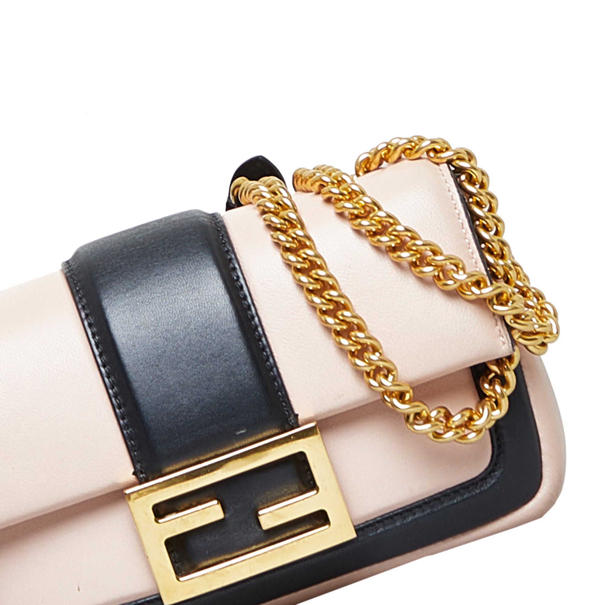 Fendi Fendi Mini Baguette Chain Pink Size ONE SIZE - 10 Thumbnail