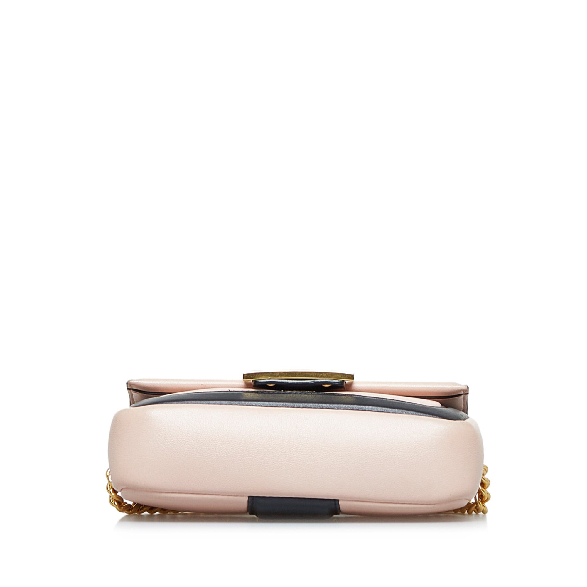 Fendi Fendi Mini Baguette Chain Pink Size ONE SIZE - 4 Thumbnail