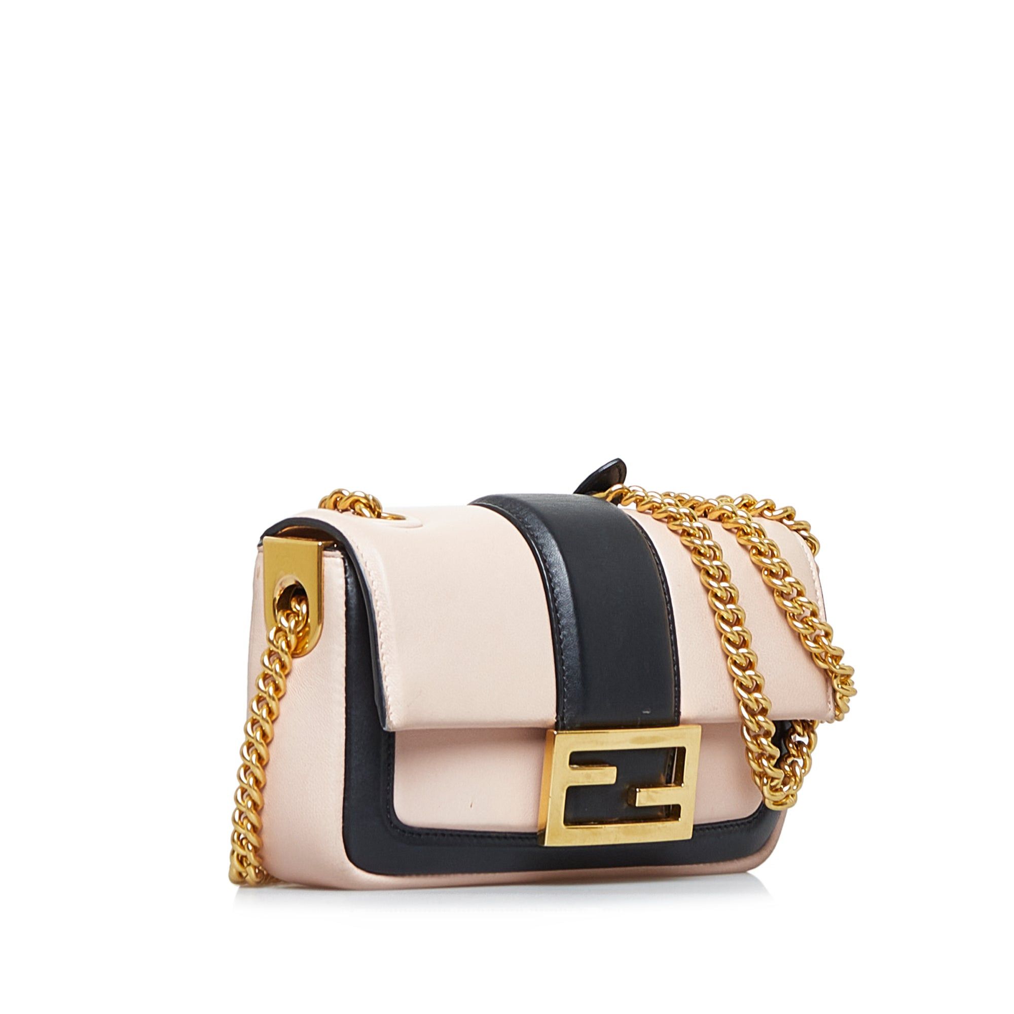 Fendi Fendi Mini Baguette Chain Pink Size ONE SIZE - 2 Thumbnail
