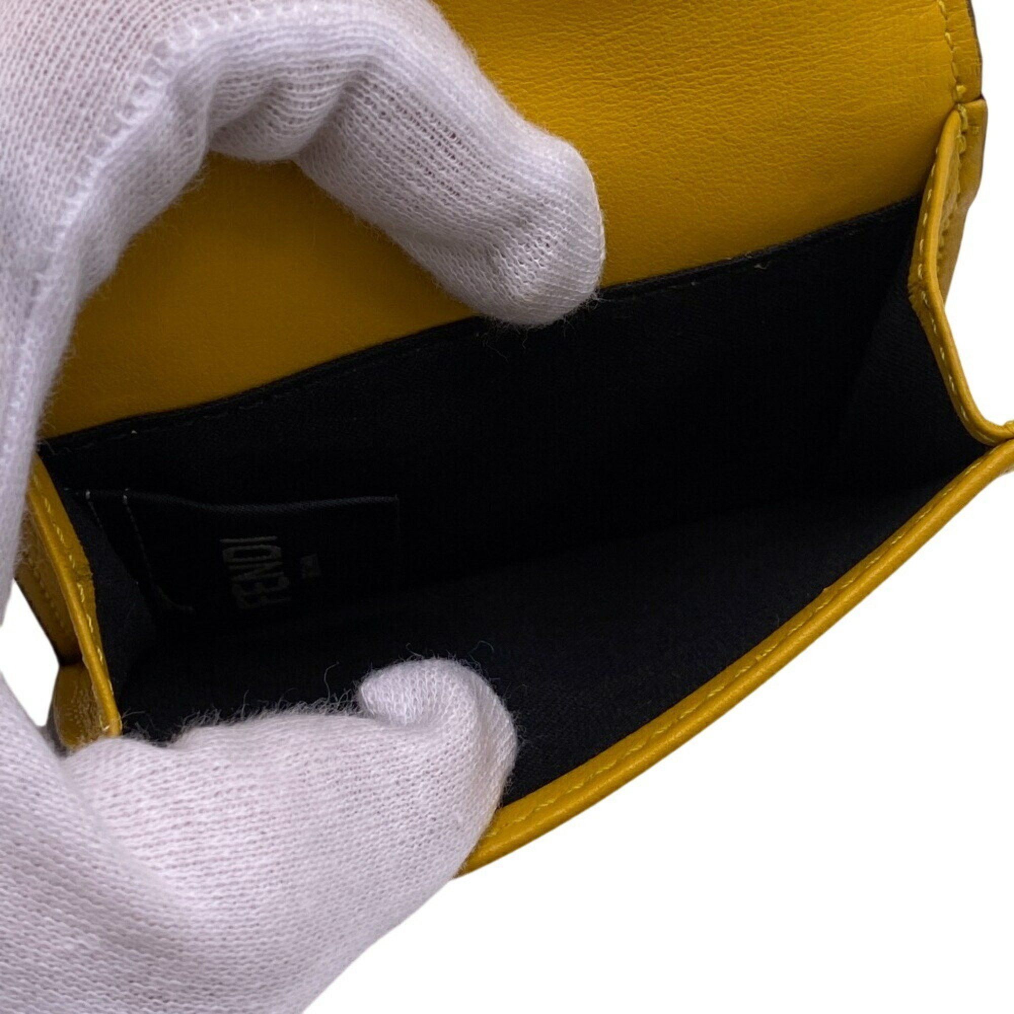 Fendi Fendi Micro Trifold Wallet wallet Size ONE SIZE - 8 Thumbnail