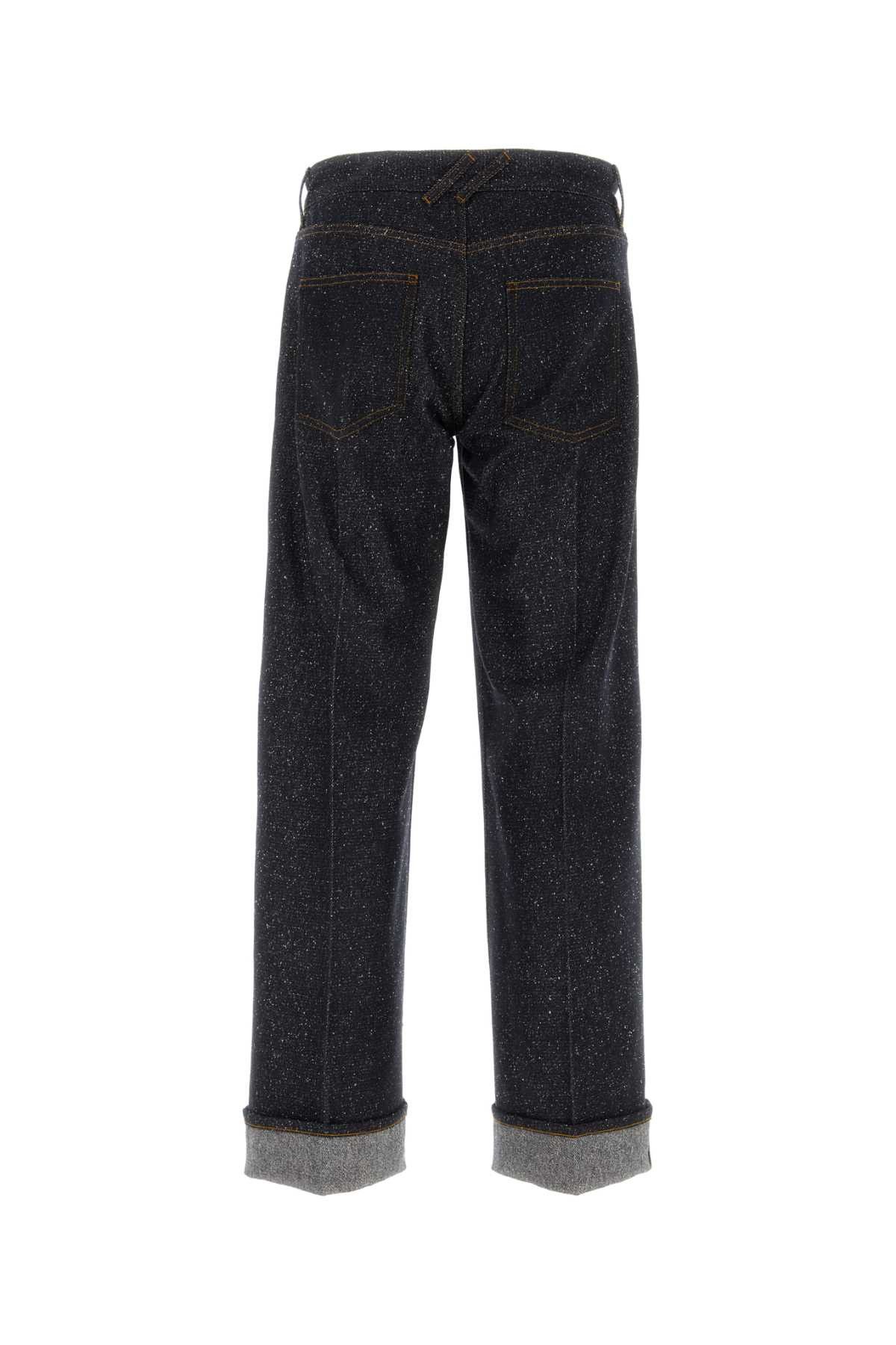 Burberry Melange Blue Denim Jeans Size US 31 - 2 Thumbnail