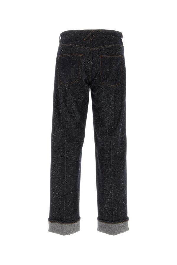 Burberry Melange Blue Denim Jeans Size US 32 / EU 48 - 4 Thumbnail