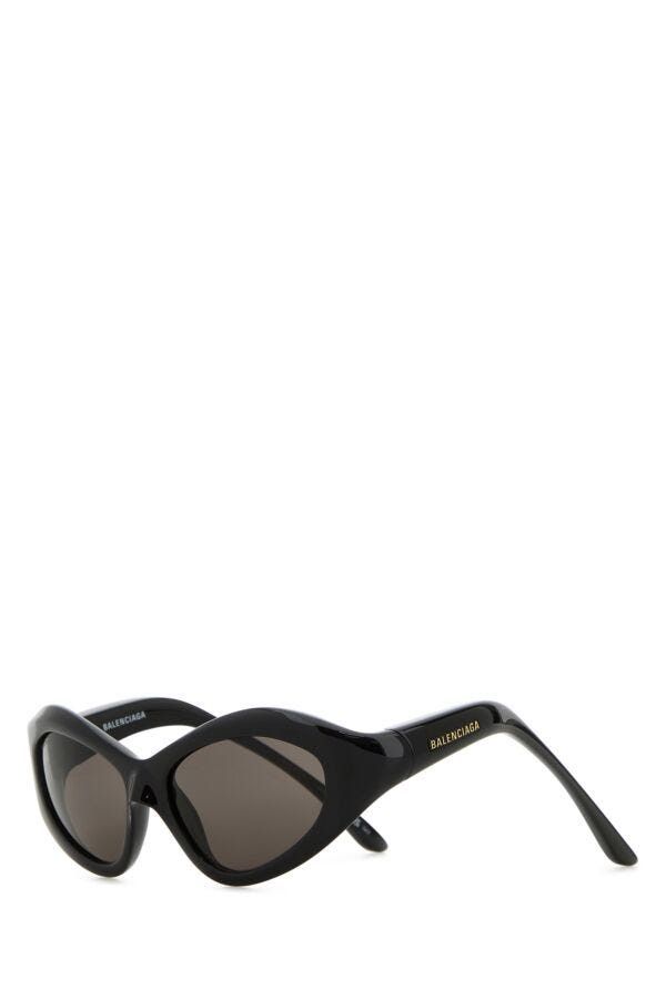 Balenciaga Black Nylon Orbit Cat Sunglasses Size ONE SIZE - 3 Thumbnail
