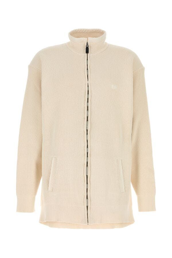 Balenciaga Cream Cotton And Polyester Sweater Size US XS / EU 42 / 0 - 3 Thumbnail