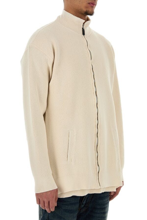 Balenciaga Cream Cotton And Polyester Sweater Size US XS / EU 42 / 0 - 5 Thumbnail