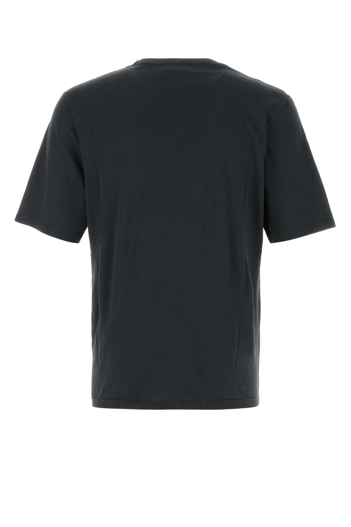 Saint Laurent Paris Charcoal Cotton T-Shirt Size US XL / EU 56 / 4 - 2 Thumbnail