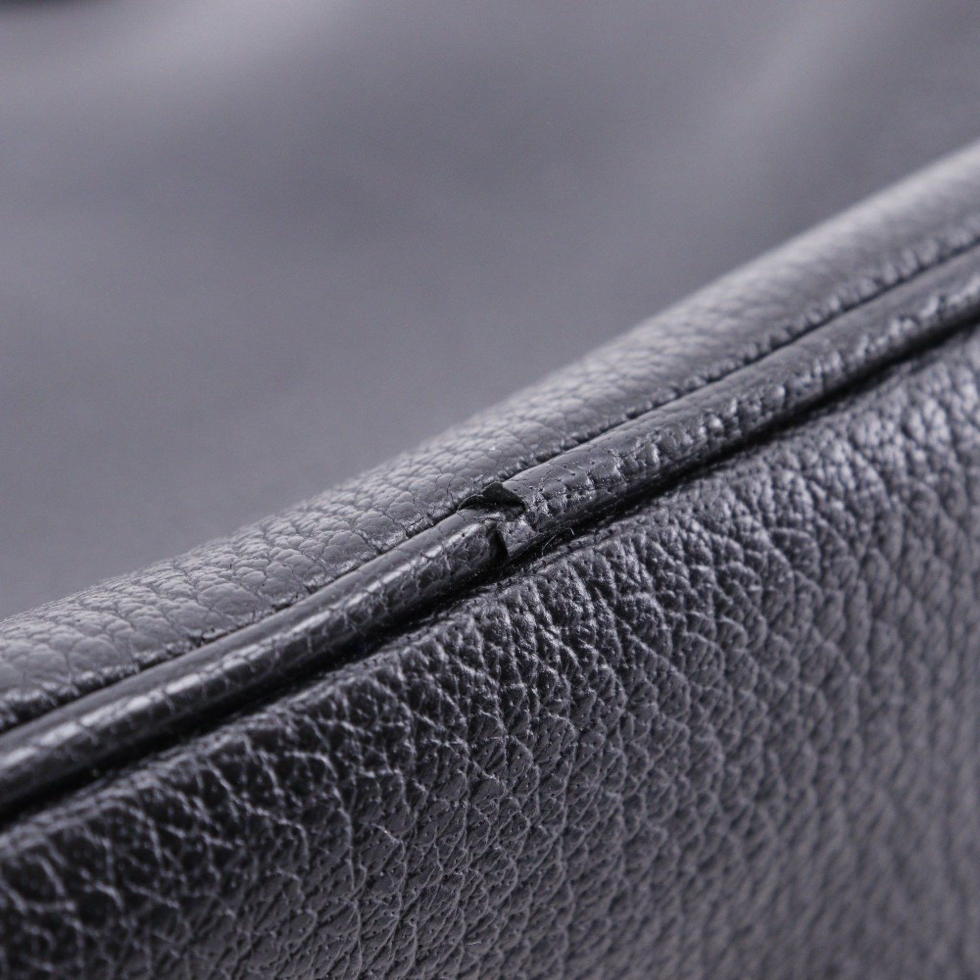 Bvlgari BVLGARI Maxi Rettale Handbag Shoulder Leather Black 2way A5 Double Women's Size ONE SIZE - 10 Thumbnail