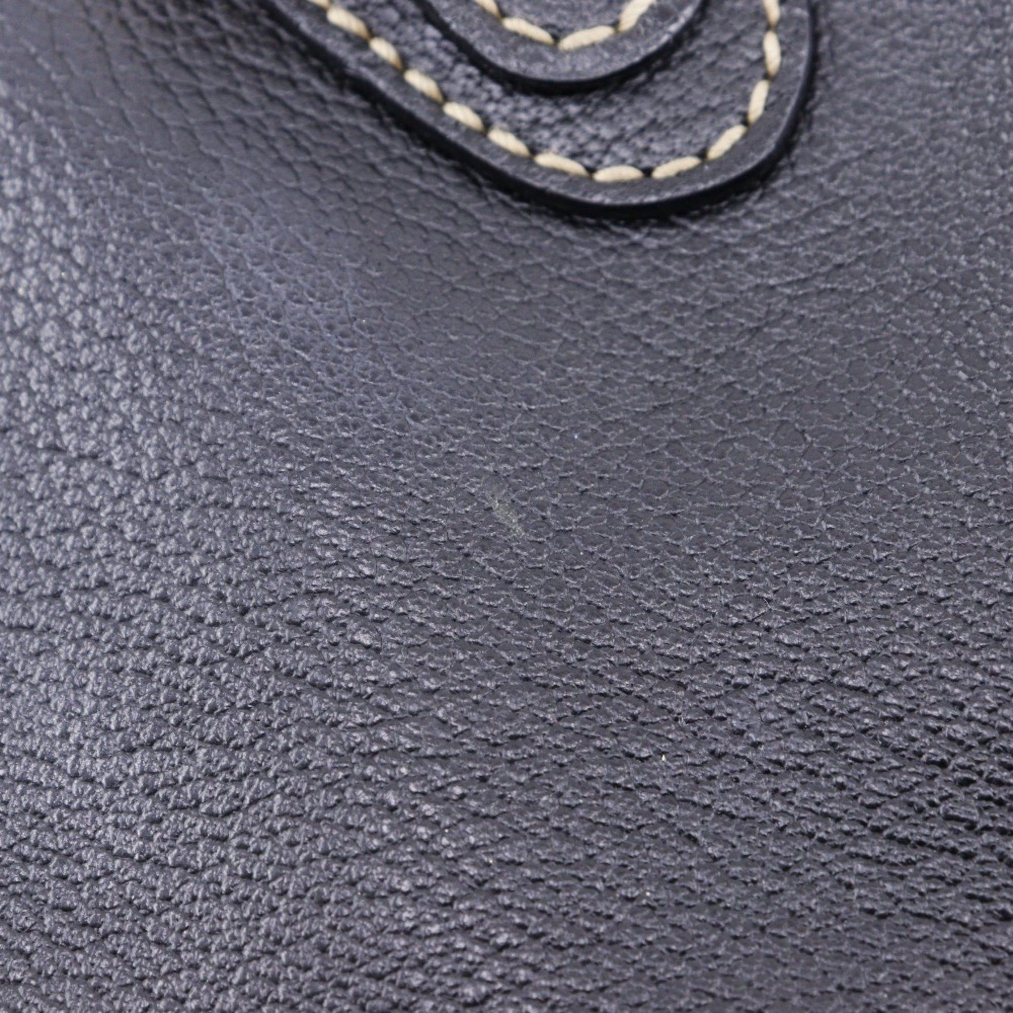 Bvlgari BVLGARI Maxi Rettale Handbag Shoulder Leather Black 2way A5 Double Women's Size ONE SIZE - 11 Thumbnail